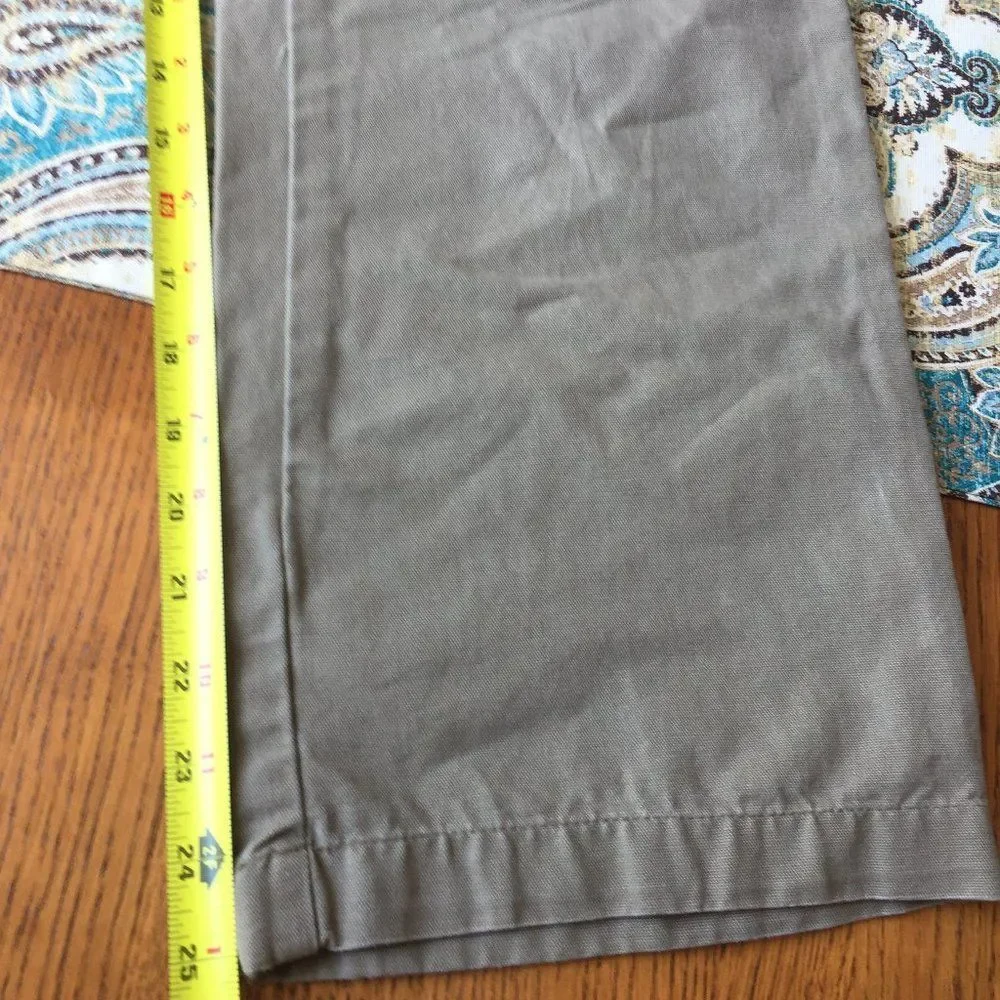 Columbia Youth Hiking Pants Size 10 Tan Adjustable Waist Cargo Outdoor